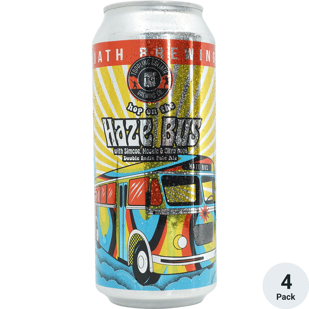 TOPPLING GOLIATH HAZE BUS 4PK