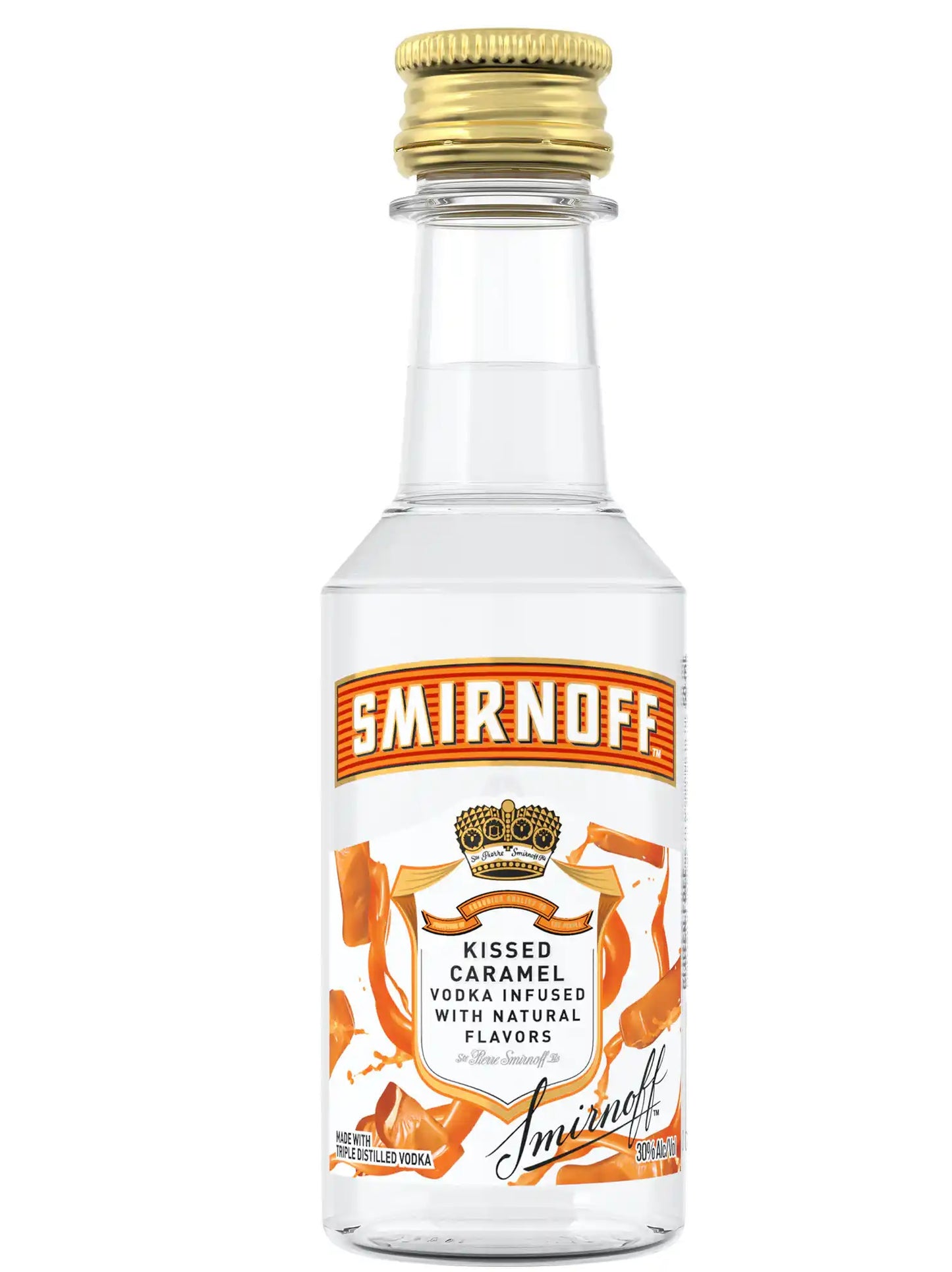 SMIRNOFF KISSED CARAMEL NIP 50ML