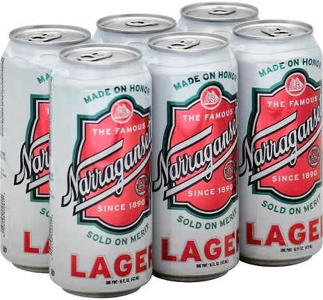 NARRAGANSETT LAGER CAN