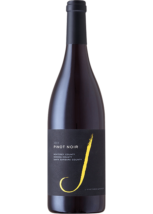J VINEYARDS PINOT NOIR MONTEREY | SONOMA | SANTA BARBARA COUNTY