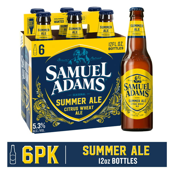SAMUEL ADAMS SUMMER ALE BOTTLE