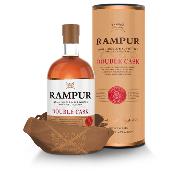 RAMPUR DOUBLE CASK INDIAN WHISKY