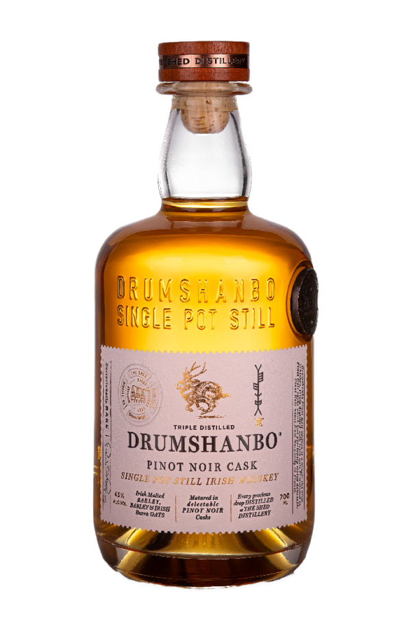 DRUMSHANBO SINGLE POT STILL IRISH WHISKEY (PINOT NOIR CASK)