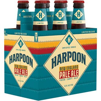HARPOON NEW ENGLAND PALE ALE BOTTLE 6PK