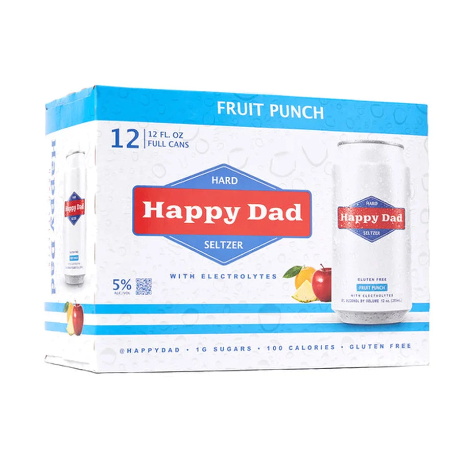 HAPPY DAD FRUIT PUNCH 12PK