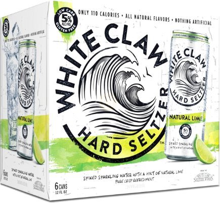 WHITE CLAW LIME CAN 6PK