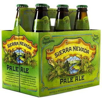 SIERRA NEVADA PALE ALE BOTTLE 12 OZ 6 PK BOTTLE