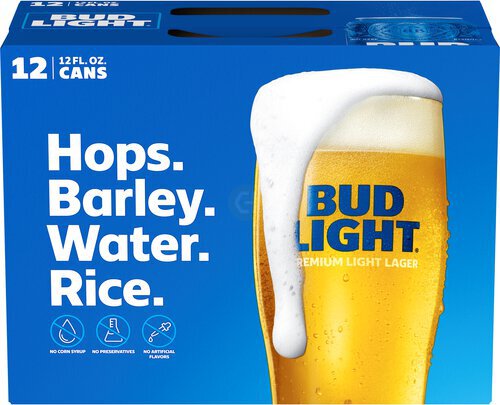 BUD LIGHT CAN 12PK