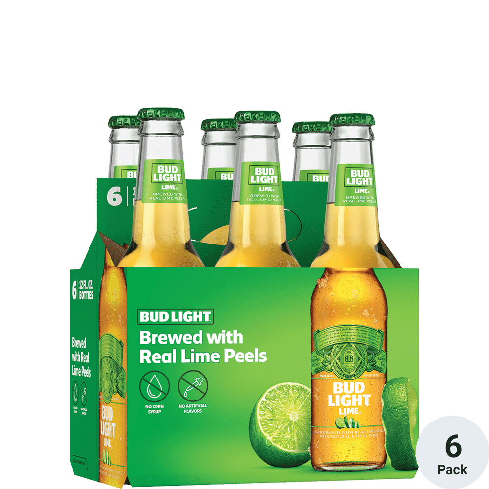 BUD LIGHT LIME BOTTLE 6PK