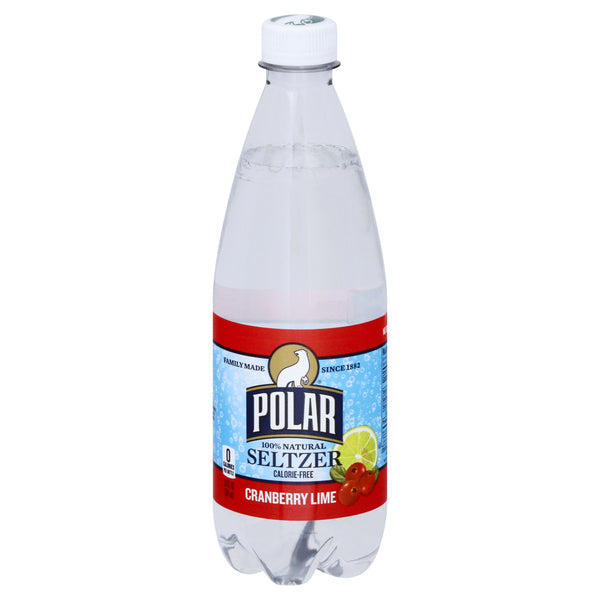 POLAR SELTZER CRANBERRY LIME