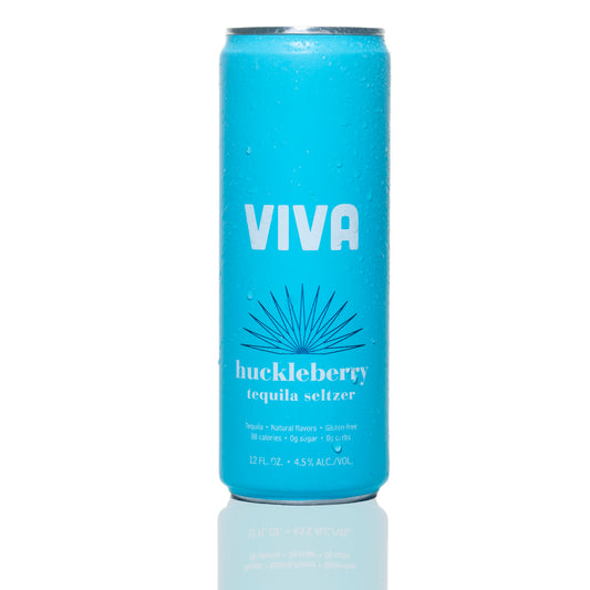 VIVA HUCKLEBERRY TEQUILA SELTZER