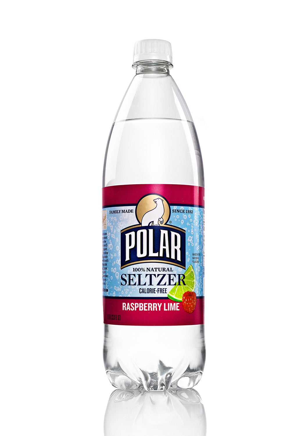 POLAR SELTZER RASPBERRY LIME