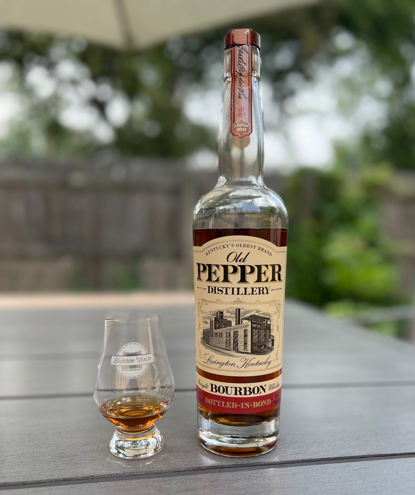 100 OLD PEPPER BOURBON