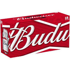 BUDWEISER CAN 18PK