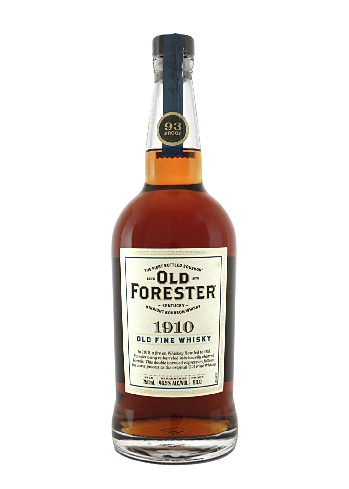 OLD FORESTER 1910 OLD FINE WHISKEY