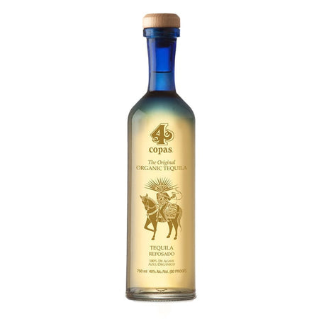 4 COPAS REPOSADO ORGANIC TEQUILLA
