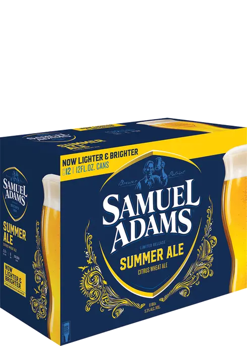SAMUEL ADAMS SUMMER ALE CAN 12PK