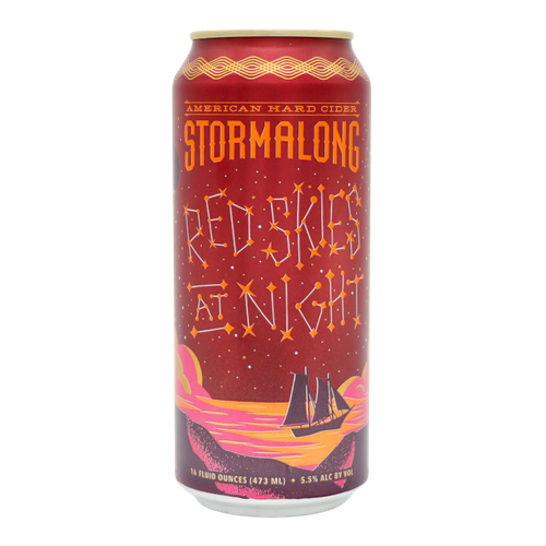STORMALONG RED SKIES AT NIGHT CIDER
