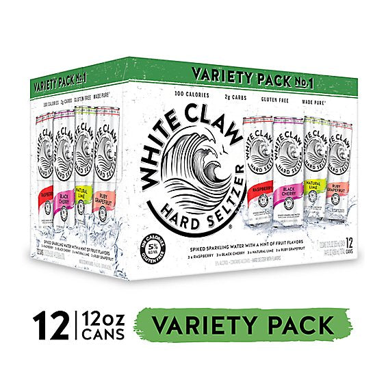 WHITE CLAW VARIETY NO 1 12PK