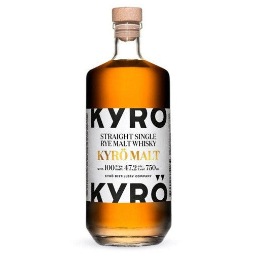 KYRO SINGLE WOOD SMOKED RYE WHISKEY