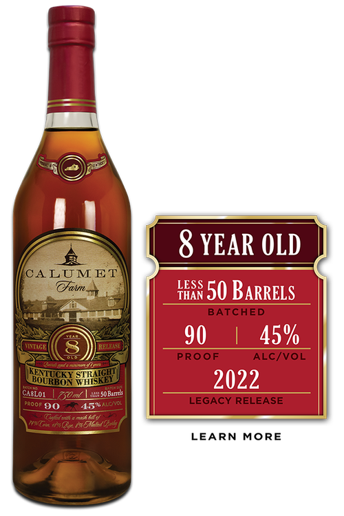 CALUMET FARM 8YR BOURBON