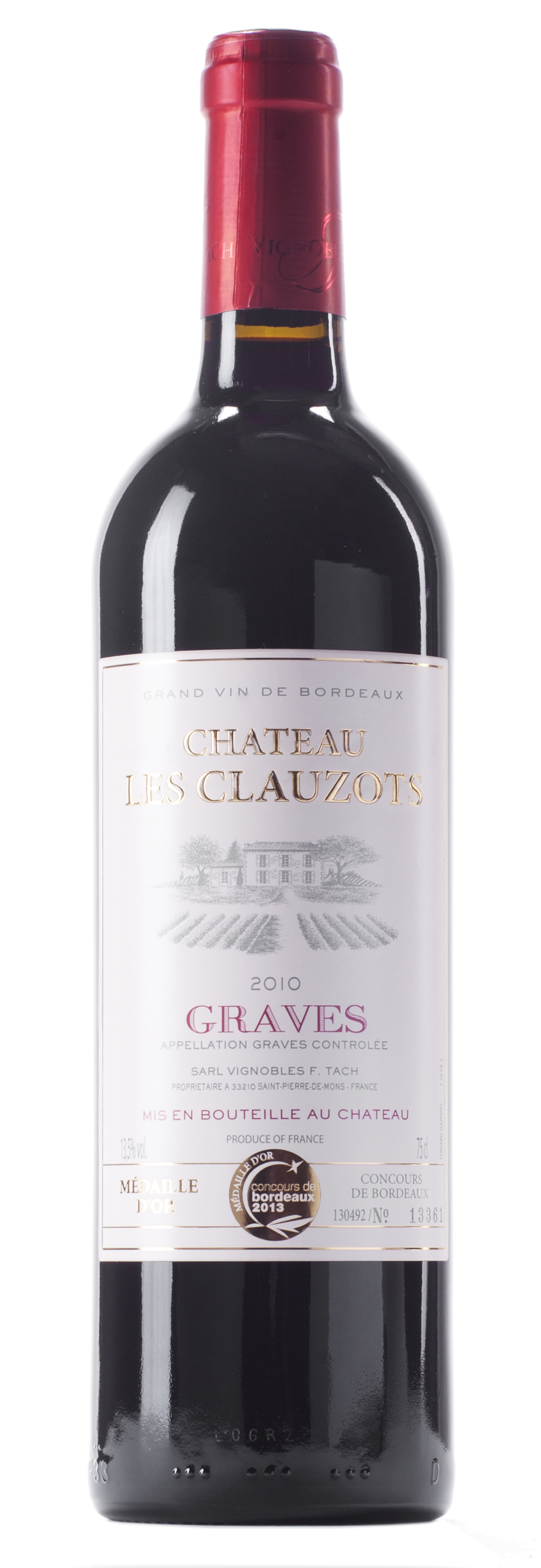 LES CLAUZOTS CHATEU GRAVES 2016