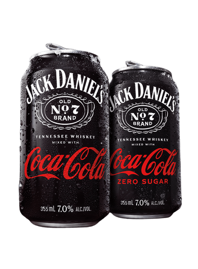 JACK DANIEL'S MIXES WITH COCA COLA