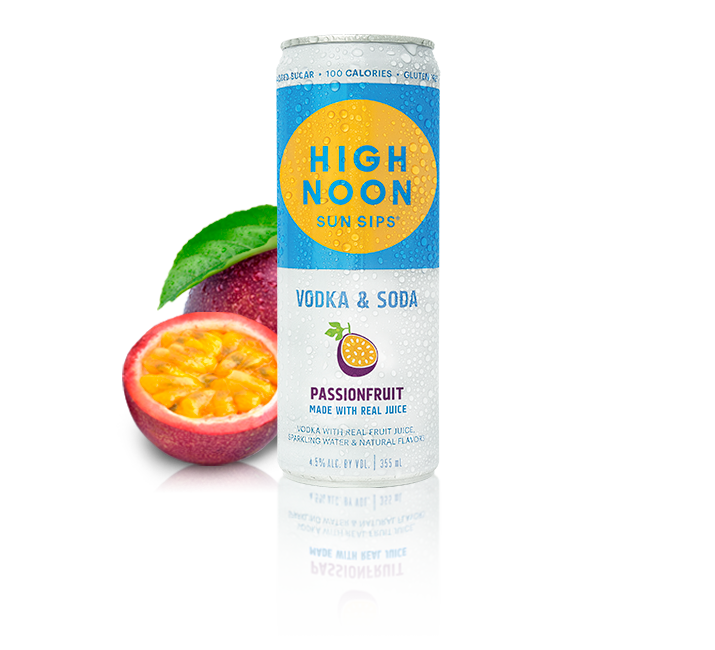 HIGH NOON PASSIONFRUIT VODKA SODA 4PK