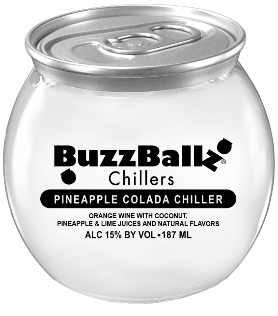 BUZZBALLZ COCKTAILS PINEAPPLE COLADA