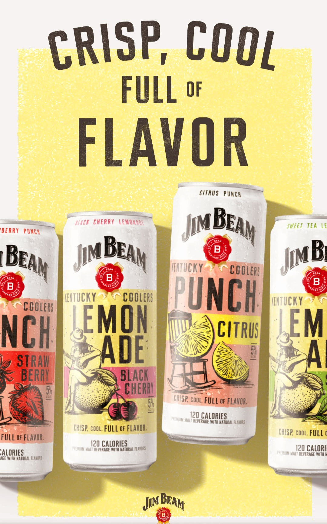 JIM BEAM KENTUCKY COOLERS SHARE PACK
