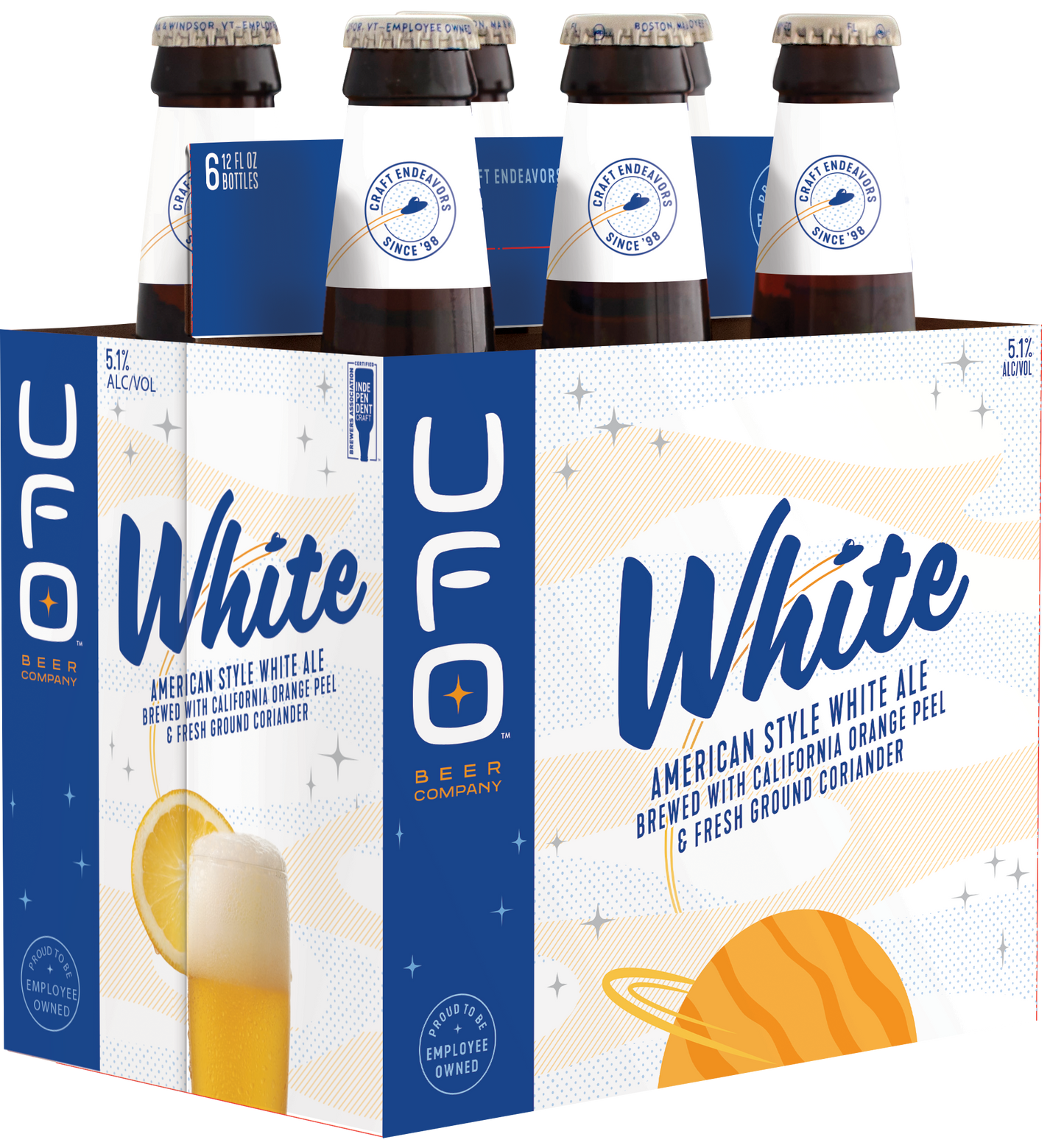 UFO WHITE 6PK