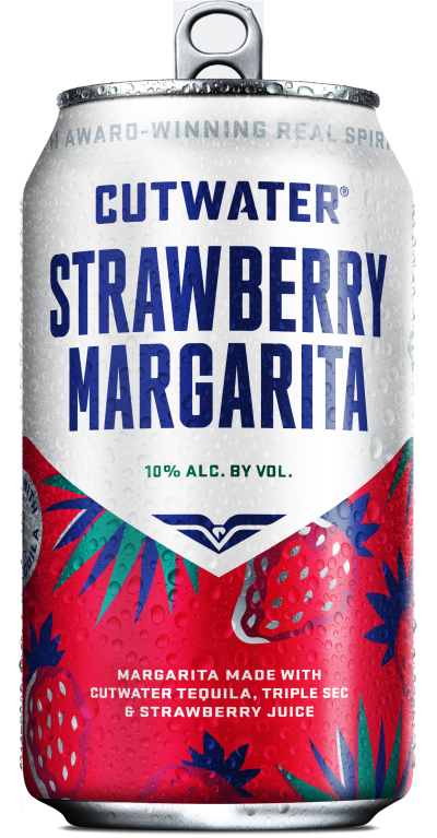 CUTWATER STRAW MARG 4PK