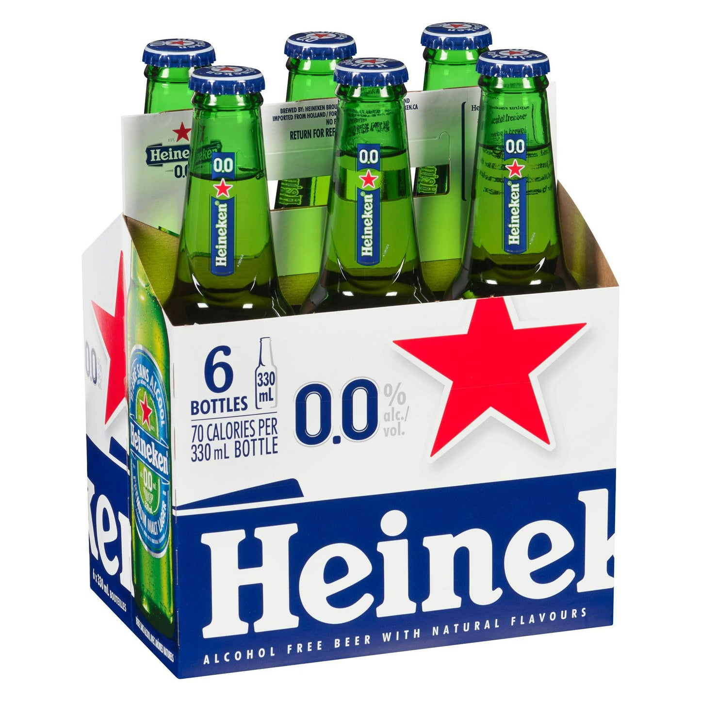 HEINEKEN BOTTLE 0.0 NON ALCOHOLIC