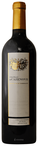 CHATEAU DE CAZENOVE BORDEAUX