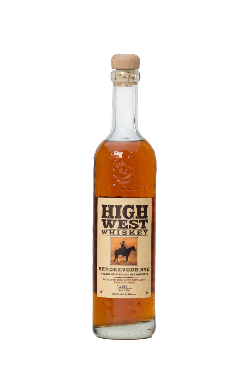 HIGH WEST RENDEZVOUS RYE WHISKEY