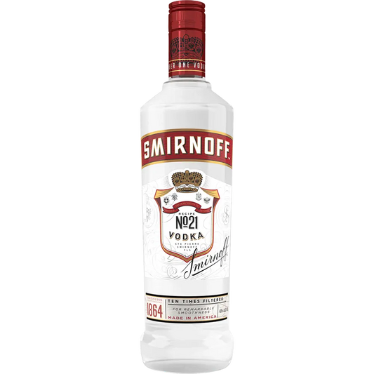 SMIRNOFF RED 80 VODKA 750ML