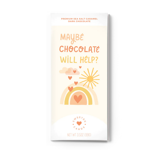 SWEETER CARDS MAY BE CHOCOLATE CAN HELP?
