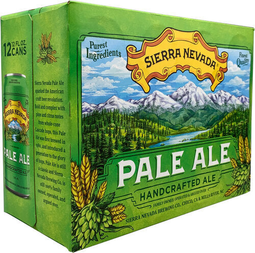 SIERRA NEVADA PALE ALE 12PK CAN