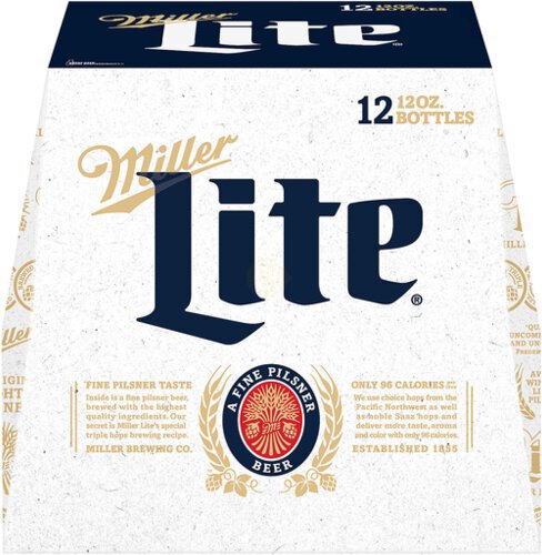 MILLER LITE BOTTLE 12PK