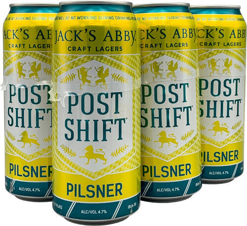 JACK'S ABBY POST SHIFT PILSNER