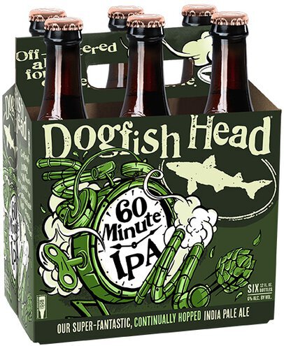 DOGFISH HEAD 60 MIN IPA 12 OZ