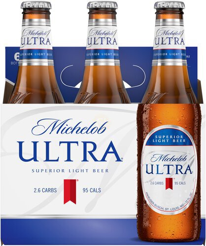 MICHELOB ULTRA 6 PACK BOTTLE