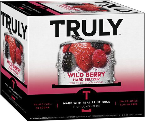 TRULY SPIKED WILD BERRY CAN