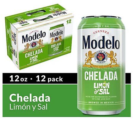 MODELO CHELADA LIMON CAN 12PK