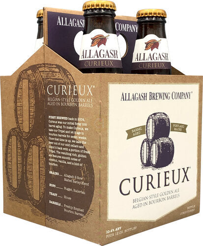 ALLAGASH CURIEUX 4PK BTL