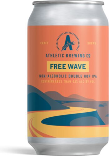 ATHLETIC BREWING FREE WAVE HAZY IPA