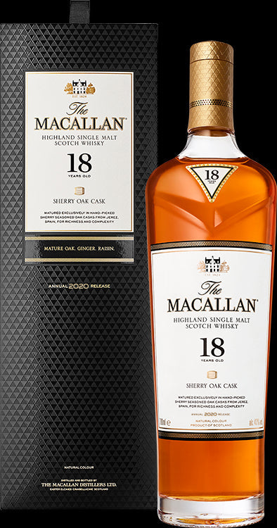 MACALLAN 18YR SHERRY OAK CASK