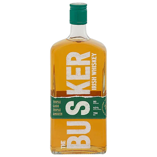 BUSKER IRISH WHISKEY TRIPPLE CASK TRIPPLE SMOOTH